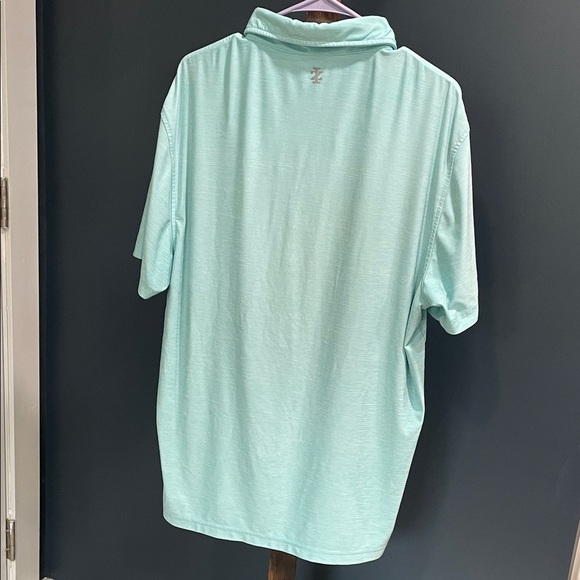 Izod Mint Green Polo Shirt - Picture 2 of 4